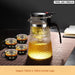 Premium Heat Resistant Tea Set With Kung Fu Teapot