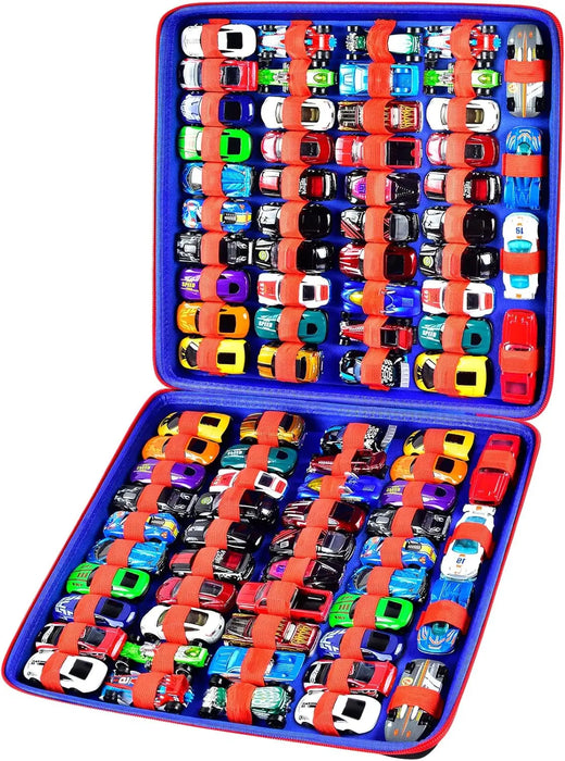 Car Toy Storage Case For Wheels Matchbox Cars Holds 88 Vehicles