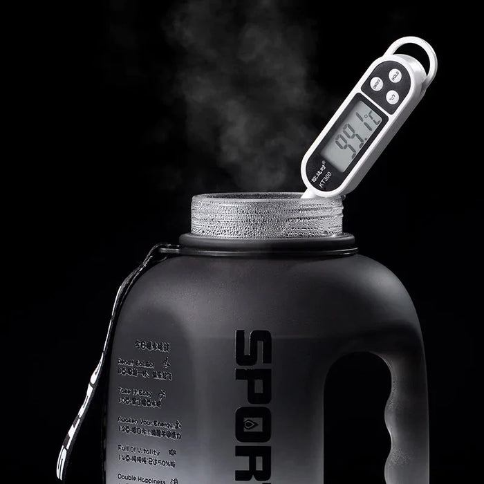 Portable Sport Water Bottle With Straw For Fitness And Travel
