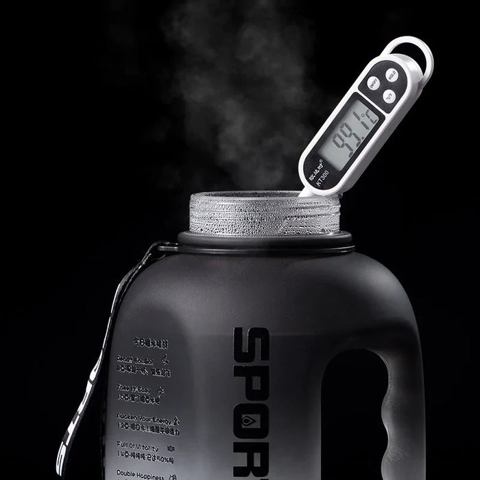 Portable Sport Water Bottle With Straw For Fitness