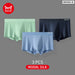 3 Piece 80ct Modal Mens Boxers Silk Crotch Underwear