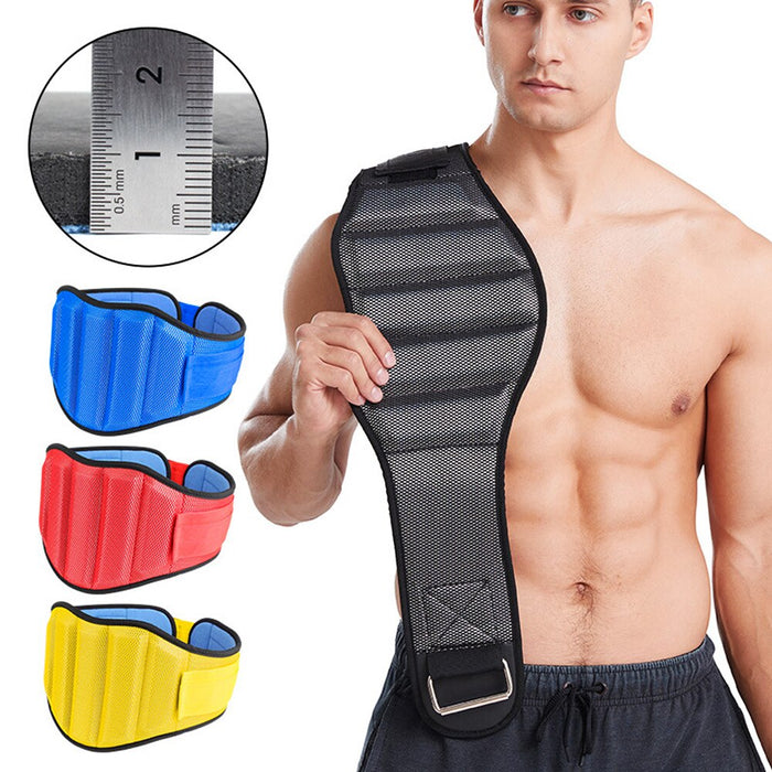 Weight Lifting Lumbar Protection Back Brace Belt For Pain Relief