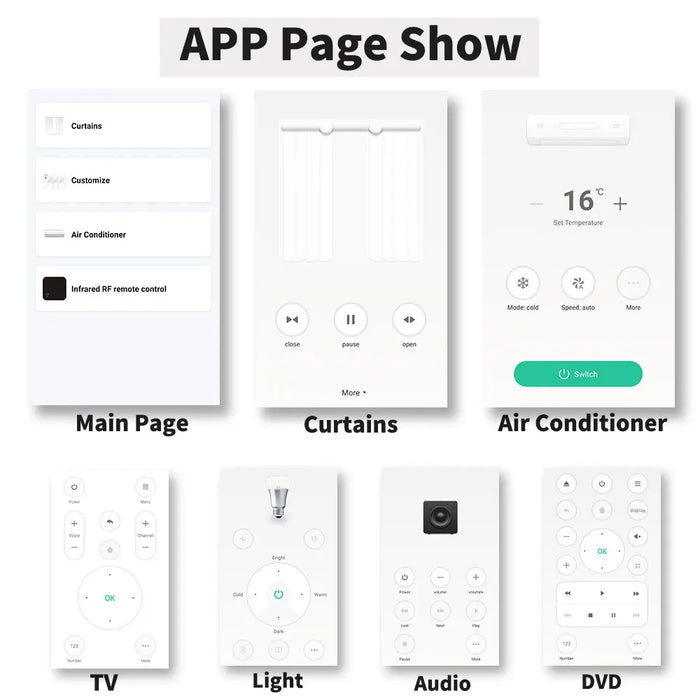 Wifi Rf Ir Remote For Smart Home Alexa/google