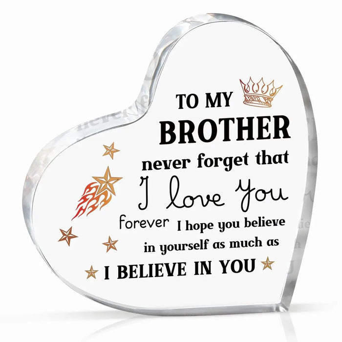 Brother Gifts Acrylic Keepsake For Father's Day/Birthday