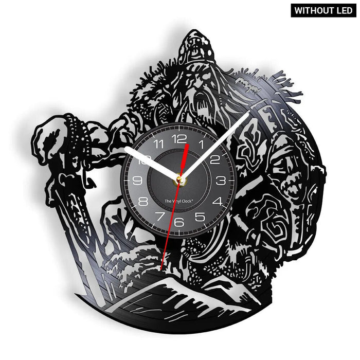 Odin Viking Warrior Wall Clock