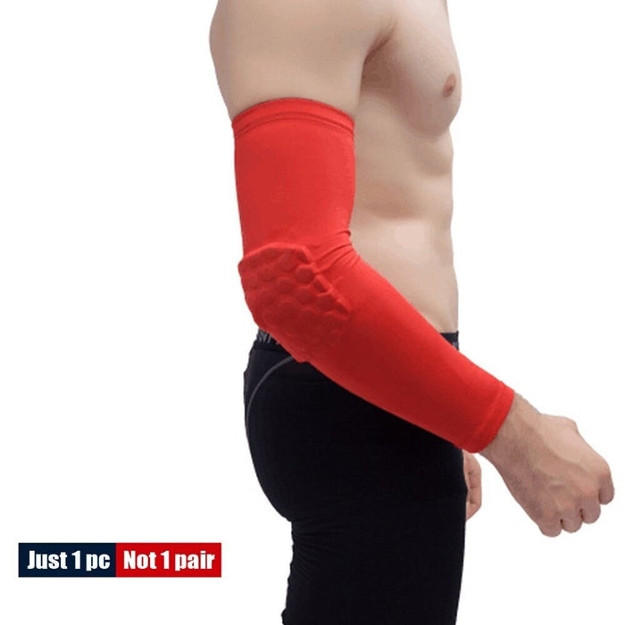 1 Pc Breathable Arm Sleeve Protector Elbow Pad For Football Basketball