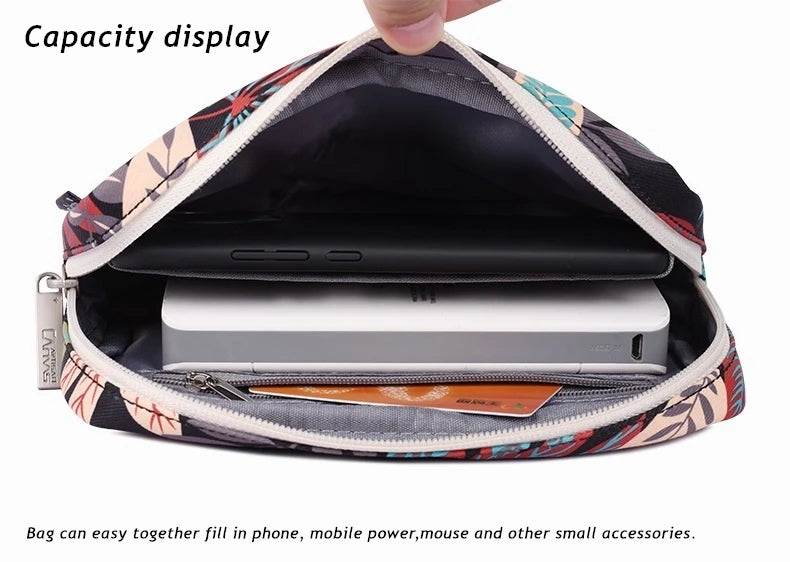 For Accessories Chargers Power Bank Cables Usb Headphones Digital Travel Organizer Case Storage Bag