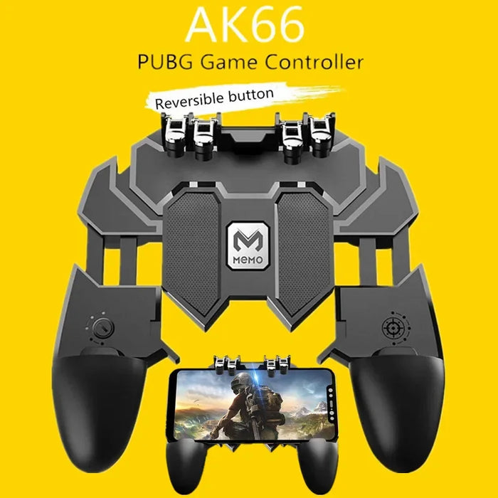 Six Finger Metal Trigger For Pubg Mobile