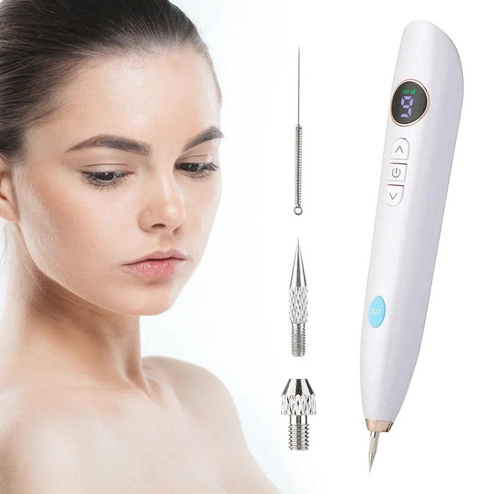 9 Mode Lcd Mole Removal Pen For Tattoo Freckle Dark Spot