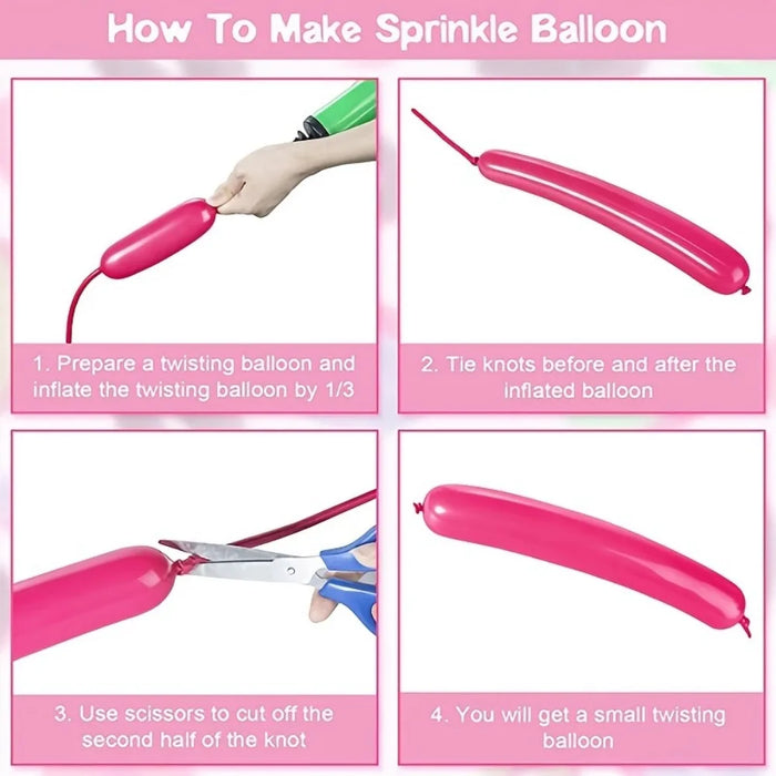 140Pcs Donut Ice Cream Balloon Arch Set Birthday Party Spring / Summer / Autumn Party Swimming Pool Balloon Decoration