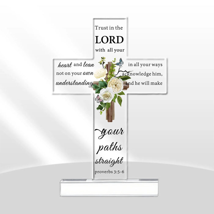 Sunflower Cross Inspirational Bible Gifts