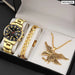 3pcs Set Luxury Mens Calendar Watches Men Business