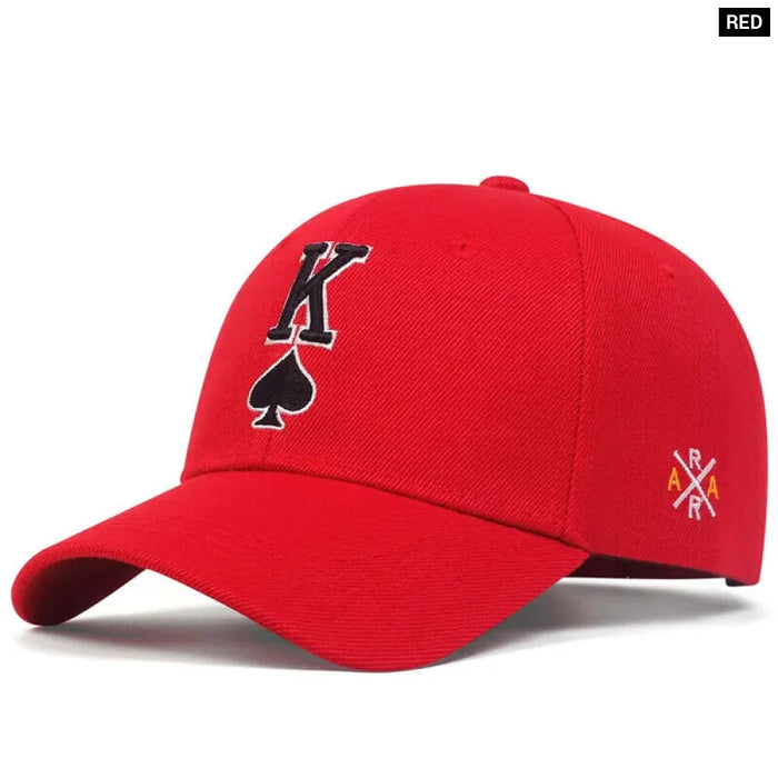 K Embroidered Baseball Cap / Hat