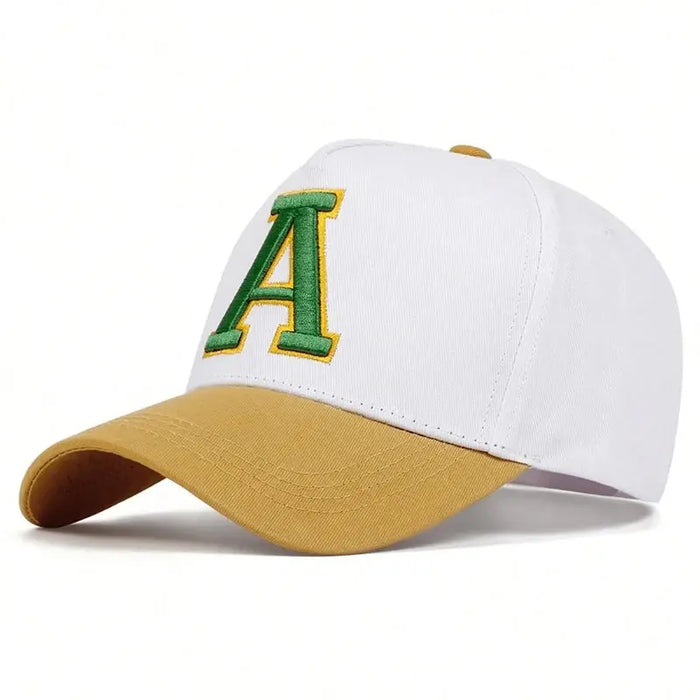 A Letter Embroidered Baseball Cap / Hat For Outdoor Wear