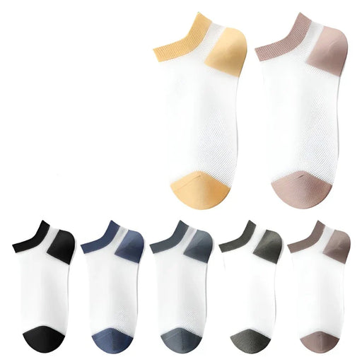 Breathable Anti Slip Mens Ankle Socks