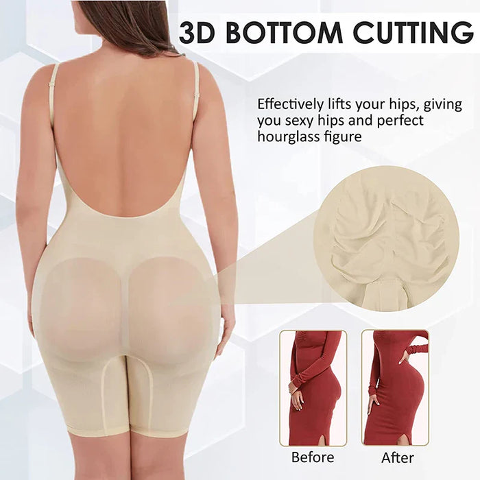 Full Coverage Shapewear Thigh Slimmer With Butt Lift