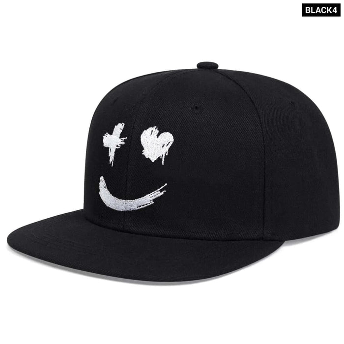 Ghost Expression Embroidered Baseball Cap / Hat