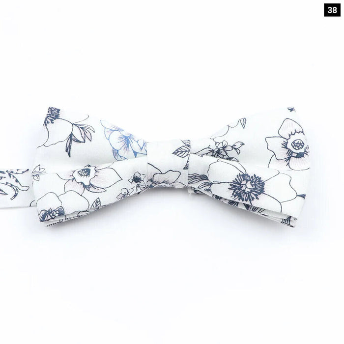 Colourful Floral Bow Ties Fashionable And Fun For Kids