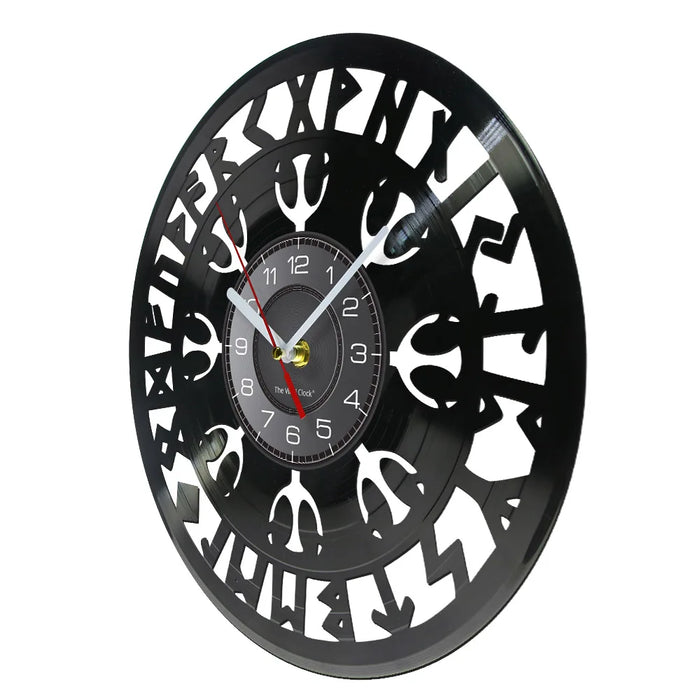 Viking Compass Wall Clock