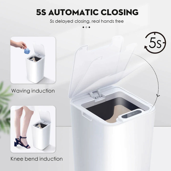 Automatic Waterproof Smart Sensor Garbage Bin For Kitchen Bathroom