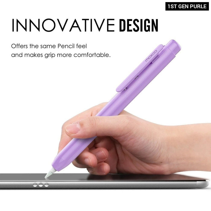 Retractable Tip Cap Protective Pencil Sleeve Cover with Sturdy Clip for Pencil 1st Gen