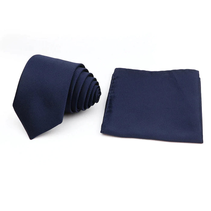 Classic Striped Tie Set For Business And Weddings