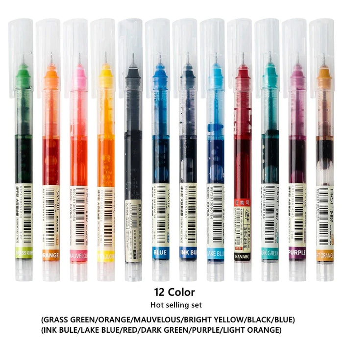 12 Piece Gel Pen Set