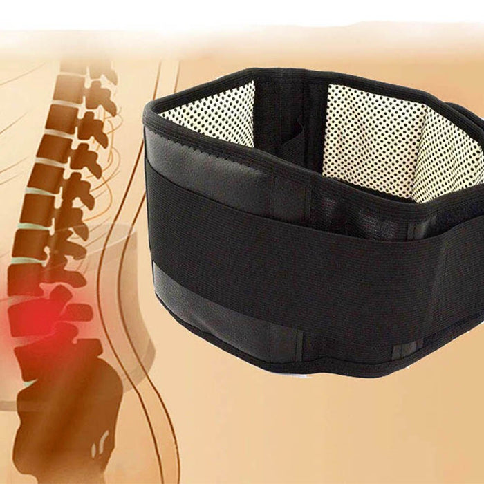 Adjustable Self Heating Magnetic Therapy Lumbar Brace Belt For Working