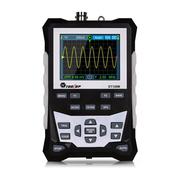 Tooltop Et120M 120Mhz Handheld Oscilloscope