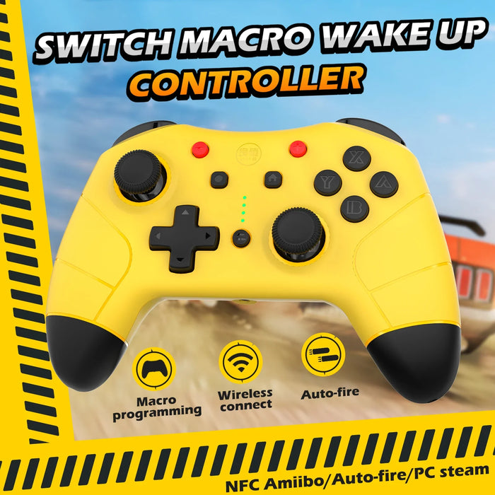 Gen4 Wake Up Headset Jack Pro Controller Support Nfc Steam Macro Programming Update Vision Compatible Nintendo Switch