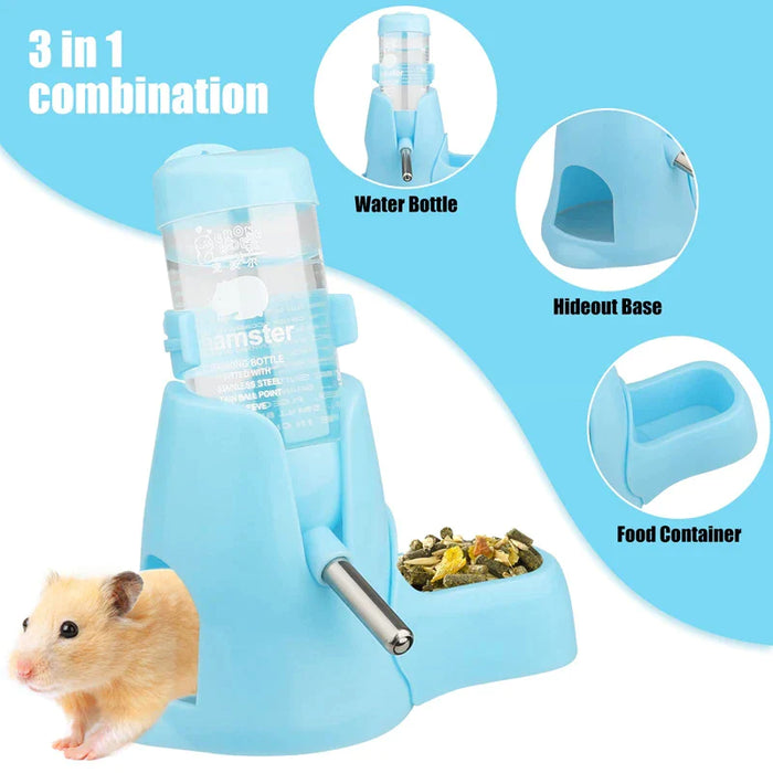 Hanging Water Bottle For Small Pets No Drip Dispenser