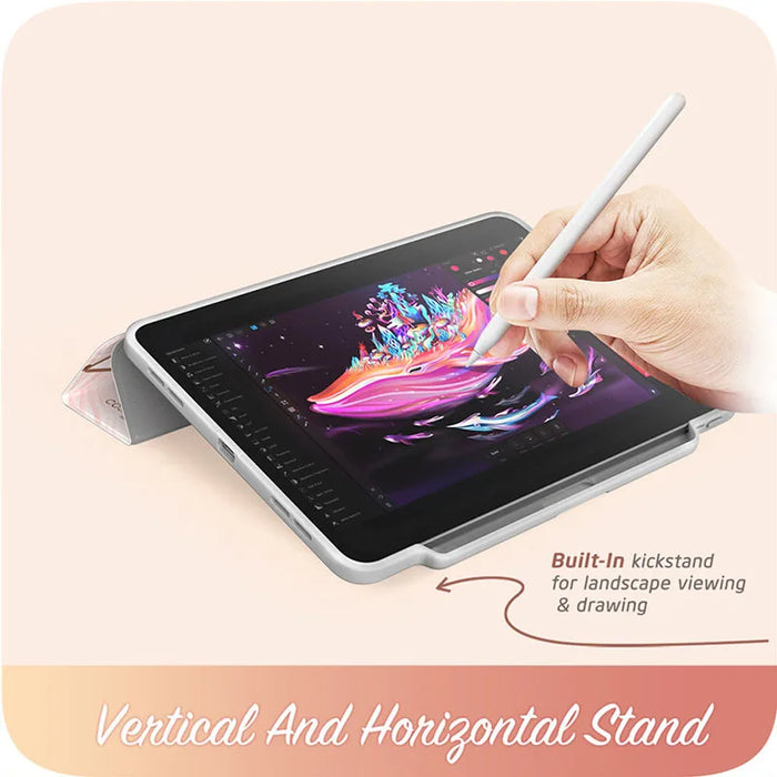 For Ipad Pro 13 Inch M4(2024 Release) Cosmo Soft Tpu Slim Trifold Stand Protective Case