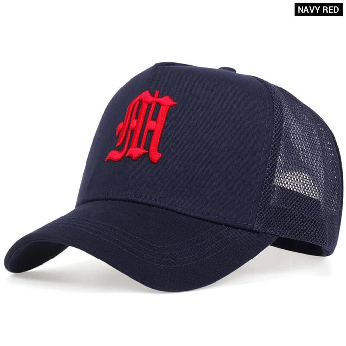 Adjustable M Baseball Cap / Hat Embroidered Letter