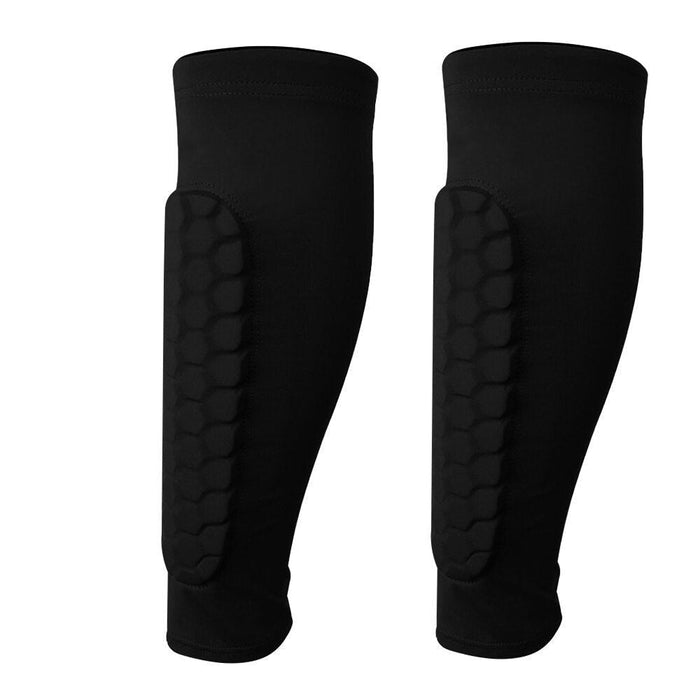 Honeycomb Sports Shinguards Protective Leg Sleeves For Soccer Football