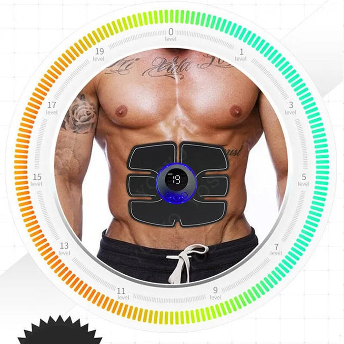 Wireless USB Rechargable Muscle Stimulator Fitness Abdominal Training