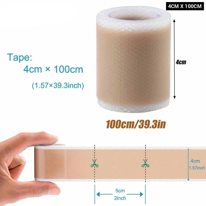 1Roll Reusable Professional Silicone Scar Strips For Keloid Surgery