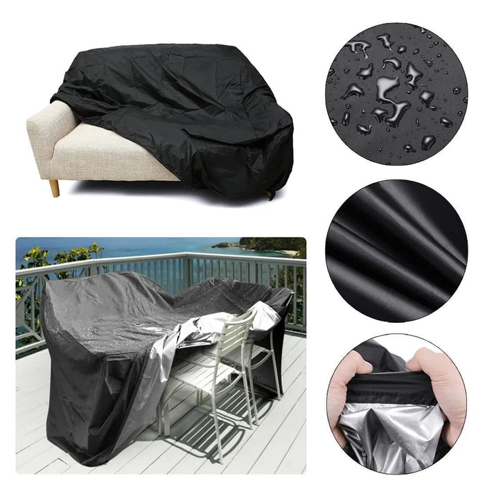 Outdoor Patio Furniture Set Covers Rain Snow All-Purpose Chair Covers for Sofa Table Chair Dust Proof Cover