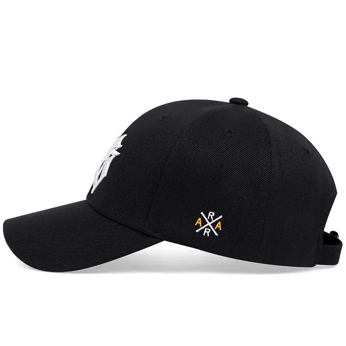 Adjustable Gothic Embroidered Baseball Cap / Hat For Outdoor Wear