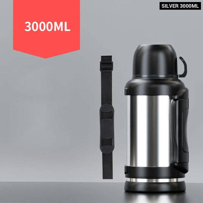 Stainless Steel Vacuum Thermos For Outdoor Travel