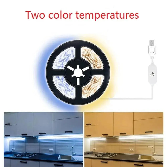 Usb Led Strip Light 5V 30Leds M 2835 Dimmable For Tv Backlight Room Kitchen 1M 3M 5M Flexible Decorative Lighting