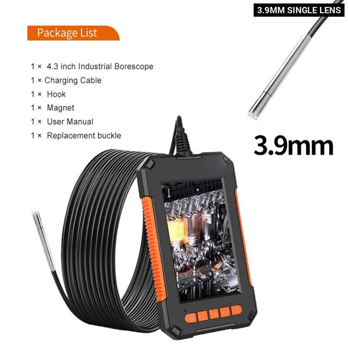 1080P Industrial Endoscope Camera With Dual Lens