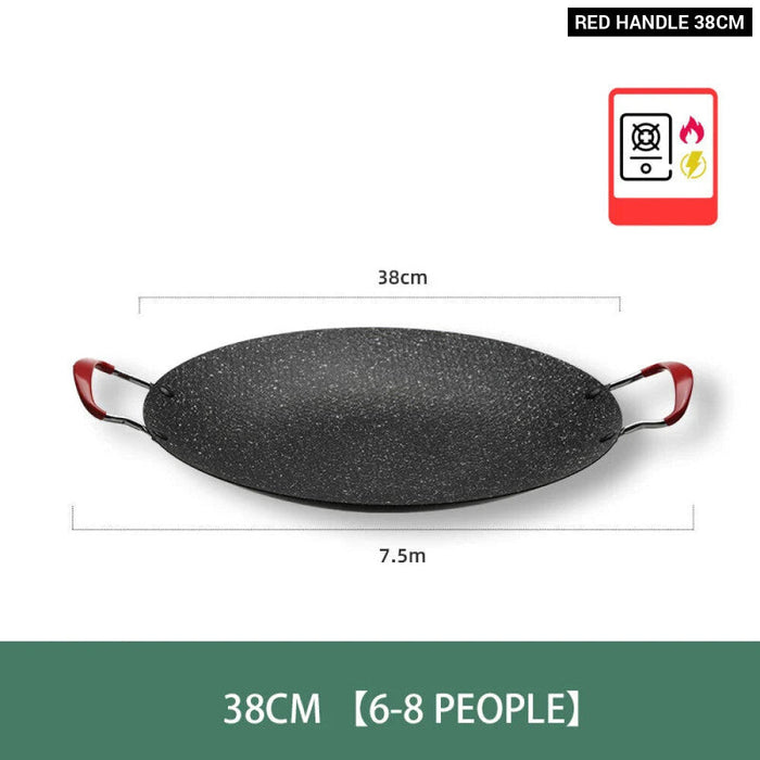 Korean Non Stick Grill Pan For Outdoor Bbq