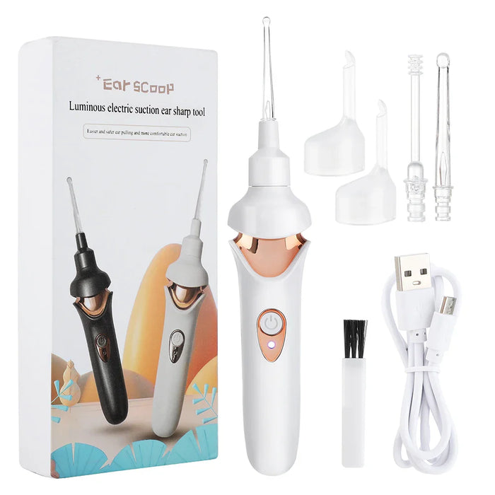 Safe Cordless Ear Cleaner With Vibration