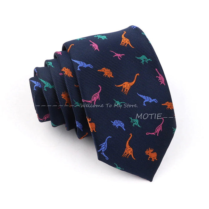 Blue Sailboat Necktie For Men Weddings Parties And Daily Wear