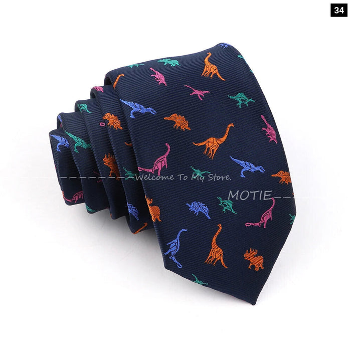 Blue Sailboat Necktie For Men Weddings Parties And Daily Wear