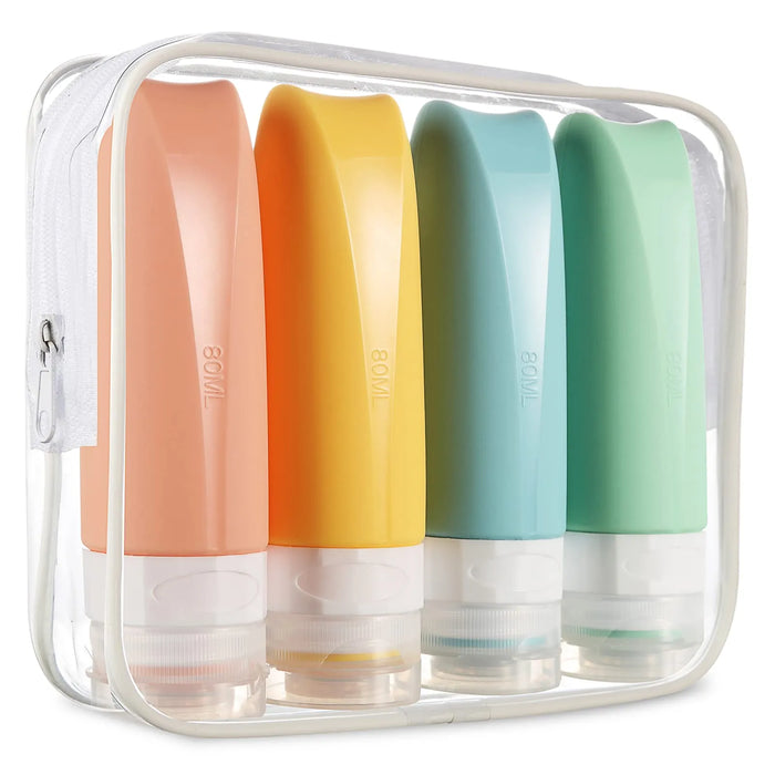 Compact Silicone Travel Bottles Perfect For Carry On Essentials