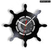 Captains Wheel Vinyl Record Wall Clock