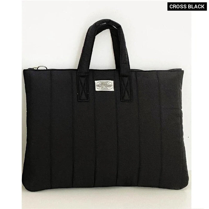 For Macbook Air Pro Ipad Tablet 9,10,11" Mid Notebook 13.3,14,15.6 Inch Handle Case Laptop Bag