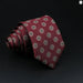 Blue Floral Plaid Tie Mens Classic Necktie For Weddings