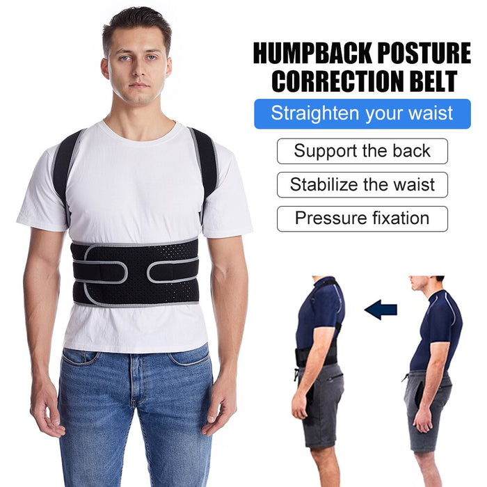 Adjustable Fully Back Posture Corrector Stop Slouching & Hunching